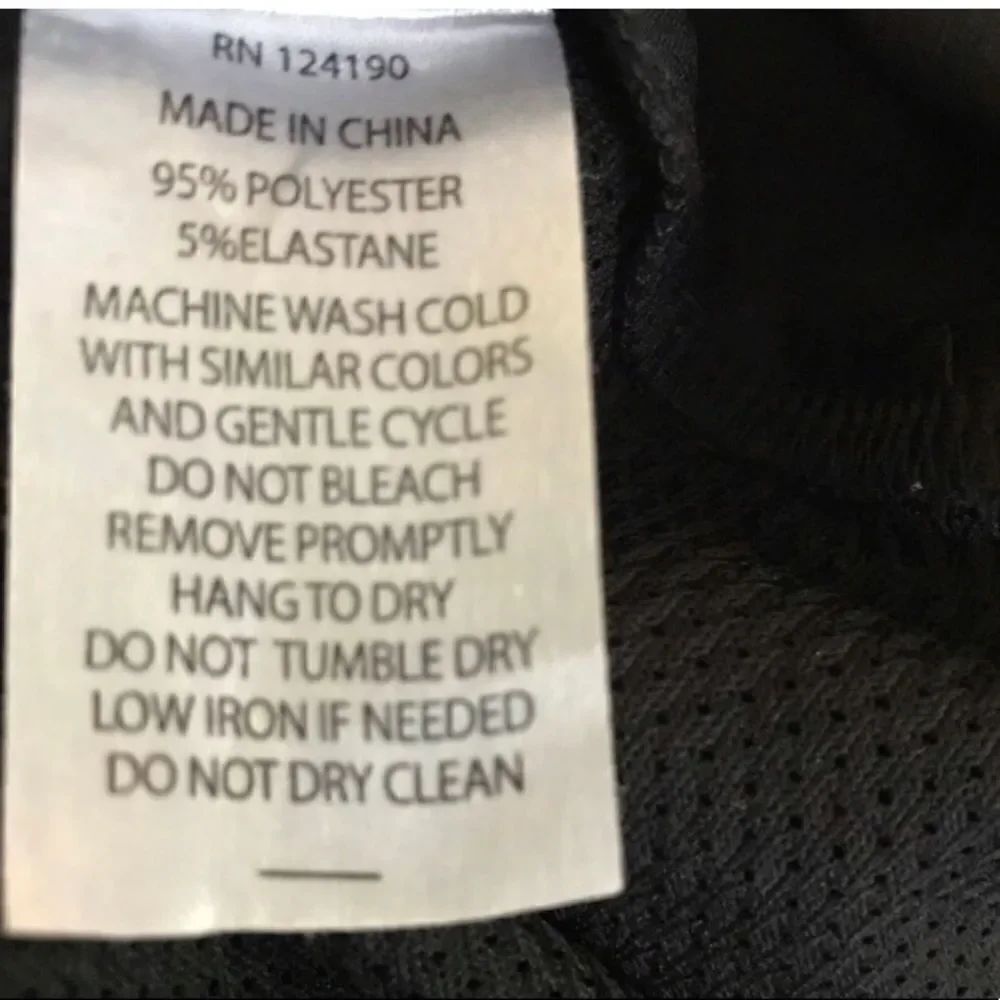 Lotto Italian Sport MEDIUM Black Workout Shirt - Picture 4 of 5